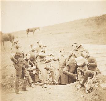 ROGER FENTON (1819-1869) A suite of 6 photographs documenting the British military presence during the Crimean War.